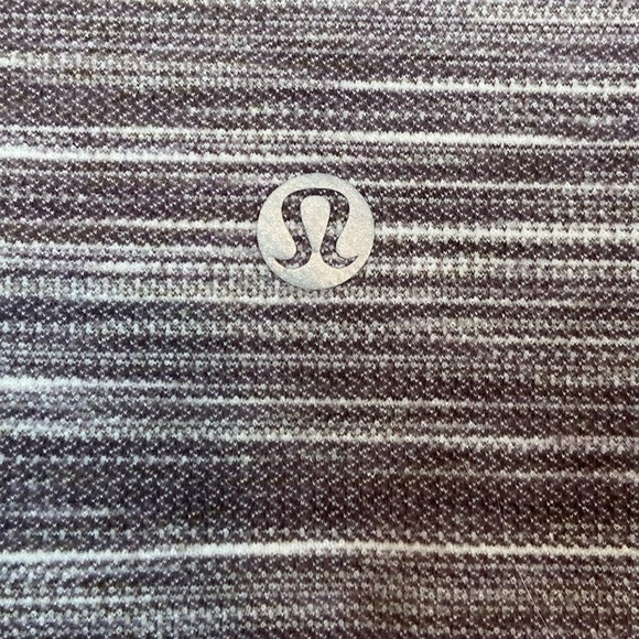 Lululemon Align Crop *21" Mini Space Dye Herringbone Jacquard Heathered Size 4 - Picture 10 of 11